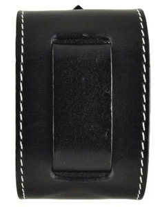 Nemesis GSB Black Stitched Arrow End Leather Watch Cuff Band 24mm 10.5" 2.25" - Picture 1 of 5