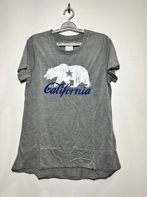 Camiseta para mujer moderna Lux California gris-3X Foto 1 de 2