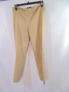 Peace of Cloth No Waistband Size 8 Zipper Closure Solid Tan Pant - Picture 1 of 6