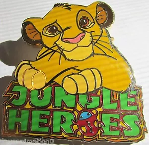 Pin Simba Rey León Héroes de la Selva Disney DLRP - Imagen 1 de 2