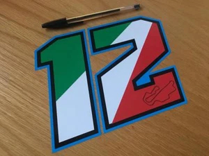Marco Bezzecchi Race Number 12 (Large) Mugello - Imagen 1 de 1