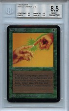 MTG Alpha Instill Energy BGS 8.5 NM/MT+ Card Magic Amricons 7481