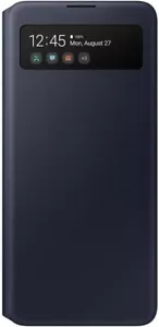 Samsung Original Galaxy A51 S-View Wallet Cover/Folio Mobile Phone Case – Black - Picture 1 of 3