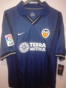 VALENCIA CF 2000-2001 BNWT Terra Mitica camiseta shirt trikot maillot nike - Picture 1 of 9