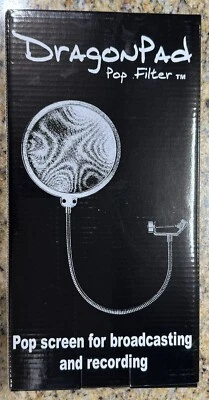 Filtro Dragon Pad Pop para radiodifusión y grabación con soporte flexible para cuello de cisne Foto 1 de 2