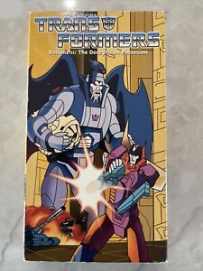 Transformers - Vol. 11: The Decepticon Possession (VHS, 2000)