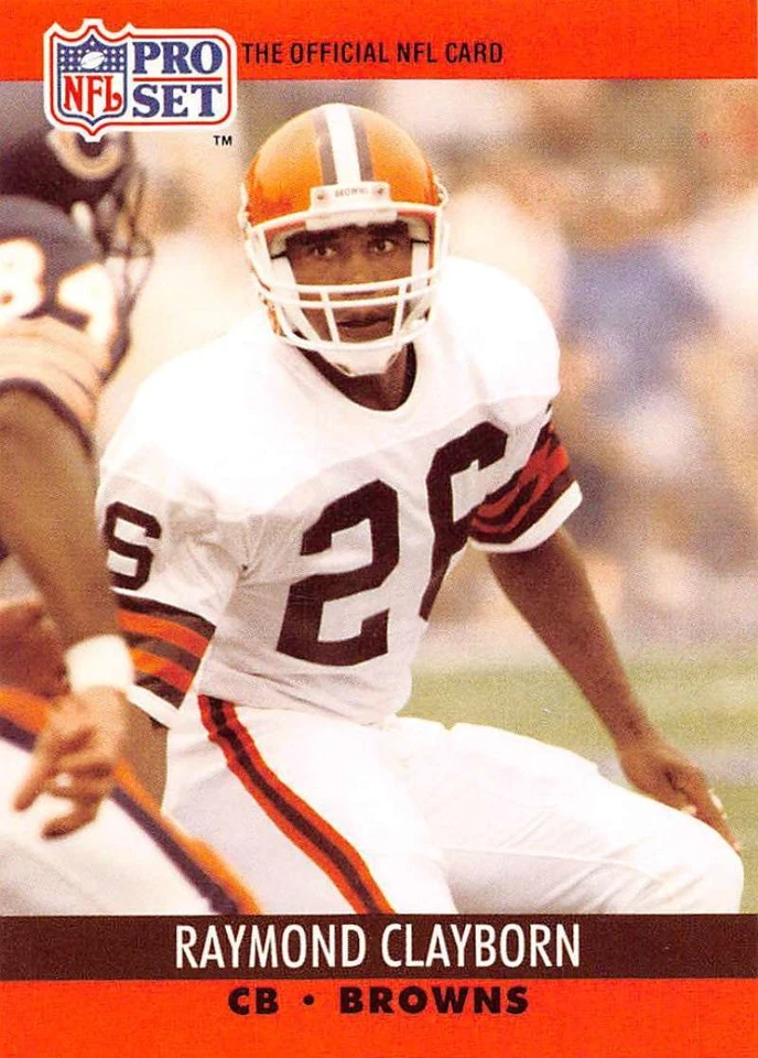 1990 Pro Set Football Commons & Stars - Complete Your Set Card #5 - #580 - Image 1 of 1