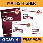 GCSE Maths Revision Guide Bücher Bundle 2024 - Höhere Stufe mit Antworten - NEU