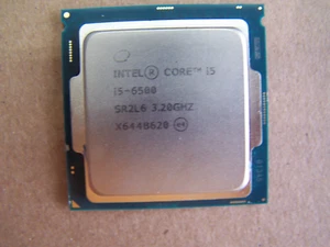 INTEL CORE i5-6500 CPU 3.20GHz QUAD-CORE LGA 1151 PROCESSOR SR2L6 WORKING - Picture 1 of 1