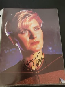 STAR TREK The Next Generation DENISE CROSBY as Tasha Yar Signed 8x10 - Picture 1 of 4