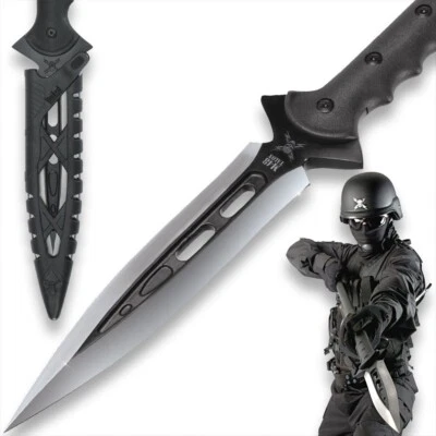 M48 Kommando Talon Survival Spear | 44 1/8" Overall | 8" Blade | Vortec Sheath - Image 1 of 4