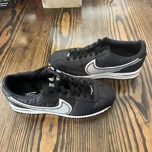 Size 8 - Nike Cortez Basic Premium Black Wolf Gray 2020 - Picture 1 of 7
