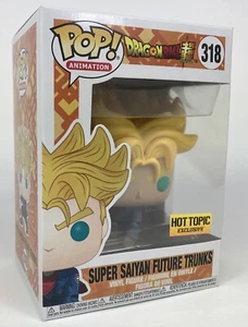 Funko Pop Dragon Ball Super Saiyan Future Trunks #318 Hot Topic Exclusive - Picture 1 of 8
