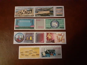 ITALIA LAVORO 1980 1982 1983 1984 MNH -f - Foto 1 di 1