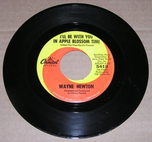Wayne Newton:Laura Lee/Apple Blossom Time 45rpm(45-53447) 1965 Capitol Records - Picture 1 of 4
