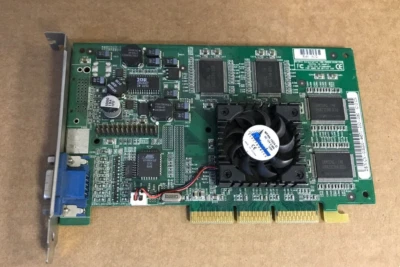 DELL NVIDIA GeForce 2 Video Card 1E200 32MB AGP VGA Video Card - Image 1 of 2