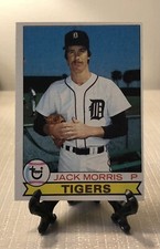 1979 Topps Baseball Card #251 - JACK MORRIS - Detroit Tigers (HALL OF FAME)