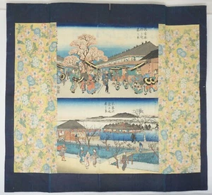 Japanischer Holzblockdruck Ukyo-e Originale von Utagawa & unbekannt aus Japan 0516E9 - Bild 1 von 8