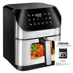 Air Fryer 6.2 Quart, 6L Electric Hot Oven, Oilless Multifunctional Cooker - Picture 1 of 7