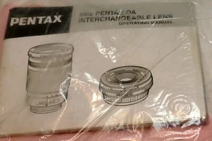 Pentax 16-45mm f4 40mm f2.8 DA SMC Lens Guide Manual Instructions (EN) - Picture 1 of 2