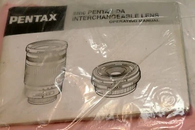 Pentax 16-45mm f4 40mm f2.8 DA SMC Lens Guide Manual Instructions (EN) - Image 1 of 2