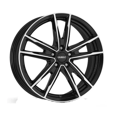 JANTES ROUES DEZENT KF DARK 7.5X18 5X112 BLACK/POLISHED DQF - Photo 1/4