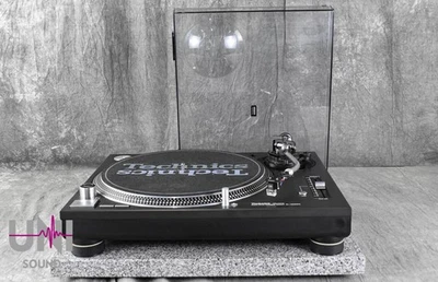 Technics SL-1200MK5 Black Direct Drive DJ Turntable in Very Good Condition - Image 1 of 4