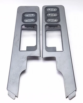 1990-1994 Chevy GMC C/K Truck Power Window Lock Switch w/Trim LEFT & RIGHT PAIR - Image 1 of 4