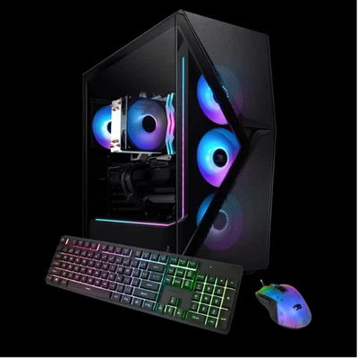 iBUYPOWER Gaming PC Slate Mesh Core i9-14900F, 4070 Super 12GB, 2TB, 32GB