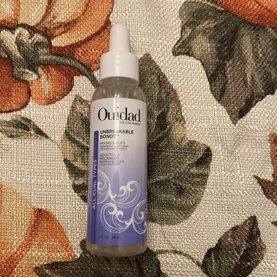 Aceite adhesivo sin peso OUIDAD UNBREAKABLE BONDS todos los tipos de rizos gotas 2 fl oz Foto 1 de 2
