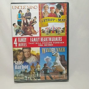 4 Family Movies: Family Heartwarmers (DVD, 2011, 2-Disc Set) BRAND NEW & SEALED - Picture 1 of 11