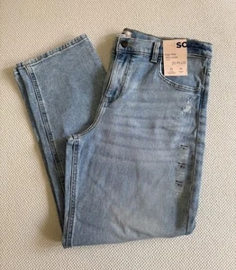NWT - SO Girls 20 Plus High Rise 90's Loose + Stretch Jeans - Style DG32D036PW1 - Picture 1 of 4