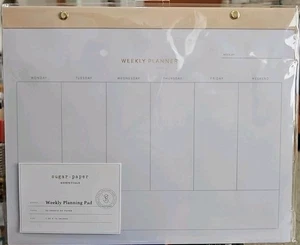 Sugar Paper Weekly Planning Pad Planner Desk Calendar Year 52 Sheets 7.25x10 - Picture 1 of 3