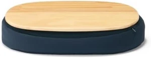Muji Table Cushion that can be held on the lap Navy 47cm x 31.5cm x 10cm F/S NEW - Picture 1 of 5