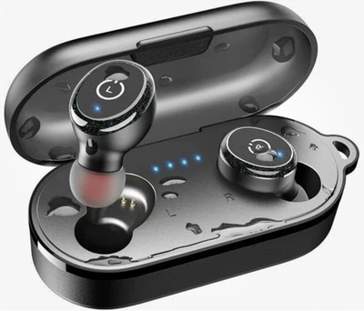 TOZO T10 Wireless In-Ear Headphones Black Brand New - Image 1 of 3