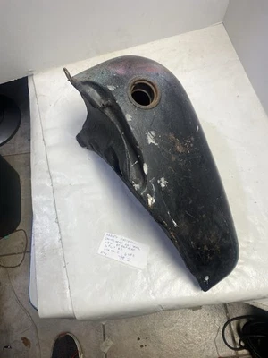 Tanques de gasolina Harley Davidson 36-85 combustible dividido Fat Bob cabeza de pala lado derecho como está Foto 1 de 4