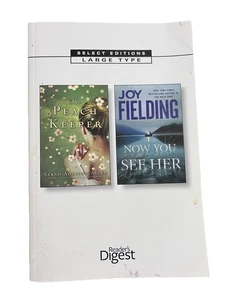Select Editions Large Type Readers Digest 2012 Book Peach Keeper Now You See Her - Picture 1 of 3