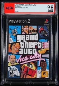 Grand Theft Auto Vice City PS2 Playstation 2 Sealed A++ Graded PSA 9.8
