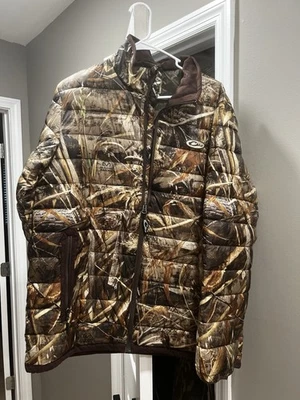 Drake LST Double Down Liner Full Zip Jacket Max- 5 Men's Medium - Image 1 of 2