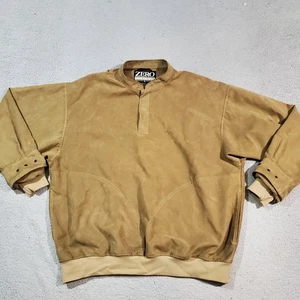 Zero Restriction Pullover Jacket Mens XL Golf Outerwear Snap Mock Neck Pockets - Picture 1 of 23