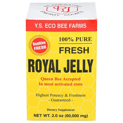 YS Organic Bee Farms Fresh Royal Jelly 60000 mg., 2.1 Ounces - Image 1 of 4