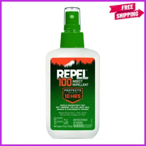 Repel 100 Insect Repellent, Pump Spray, 4-Fluid Ounces, 10-Hour Protection - Picture 1 of 1