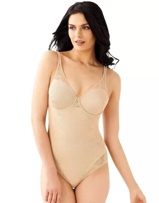 p7 Bali Ultra Light Body Briefer Shaper Firm Control Underwire Suit Size 36B - Image 1 of 3