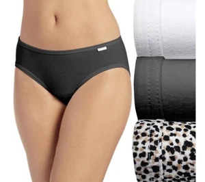 Jockey Elance 3-Pack 100% Cotton Bikini Panties Animal Assorted Size 5 NEW - Picture 1 of 3