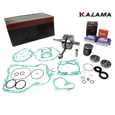 Kit de reconstrucción de motor para Yamaha YZ125 cigüeñal cojinetes principales junta de pistón 02~04 Foto 1 de 3