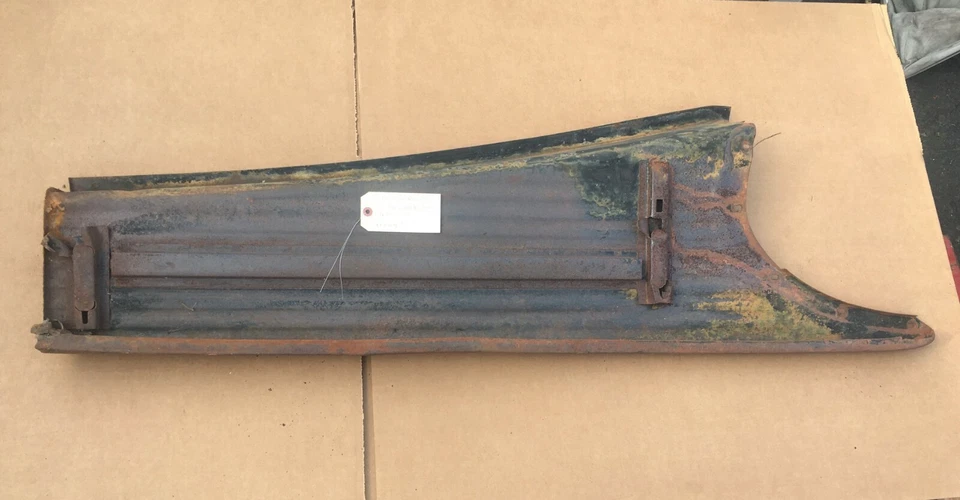 USED metal RUNNING BOARD 1941 1942 1946 CHEVY GMC truck Drivers side 1.5 Ton D3 - Image 1 of 4