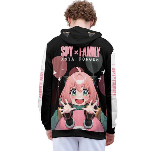 VETEMENTS SPYxFAMILY Anime Manga Felpa con Cappuccio Felpa con Cappuccio Cappotto Pulli con Cappuccio