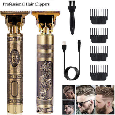 Professional Hair Clippers Trimmer Cutting Beard Cordless Barber Shaving Machine • 9.94$