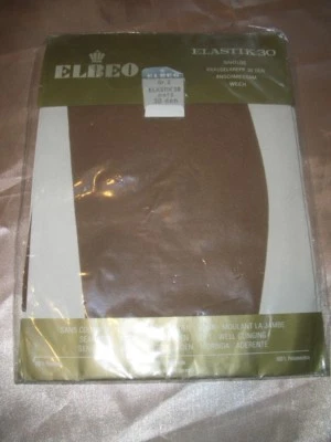 Vintage Elbeo Elastik Feinstrümpfe Gr. II nerz Straps Strümpfe Stockings BAS OVP - Bild 1 von 2