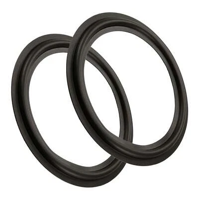 RECAMBO 2 x Sicke de goma adecuado para altavoces Magnat W165CP870G | Juego de reparación | 6 pulgadas